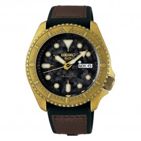 Часовник Seiko SRPE80K1 watch - Brown (Golden / Brown / Black) часовник,часовници,seiko,srpe80k1,watch,brown,(golden,brown,black)