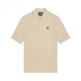 мъжки,блузи,с,яка,lyle,&,scott,monogram,jacquard,short,sleeve,polo,beige,(sand,dune)
