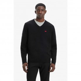 блуза,мъжки,пуловери,levi´s,®,a8618,v,neck,sweater,black,(black)