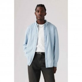 риза,с,дълъг,ръкав,мъжки,ризи,levi's®,authentic,button,down,long,sleeve,shirt,blue