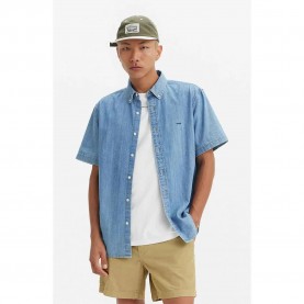 риза,с,къс,ръкав,мъжки,ризи,levi's®,authentic,short,sleeve,shirt,blue
