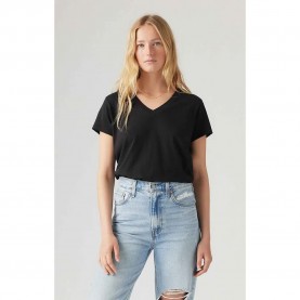 тениска,дамски,тениски,levi´s,®,boxy,short,sleeve,v,neck,t,shirt,black,(black)