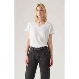 тениска,дамски,тениски,levi´s,®,boxy,short,sleeve,v,neck,t,shirt,neutrals,(white)