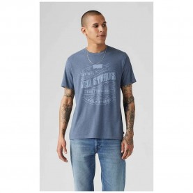 тениска,мъжки,тениски,levi´s,®,graphic,short,sleeve,t,shirt,blue,americana,poster,(blue)