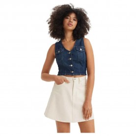 пола,дамски,поли,и,рокли,levi's®,mini,flounce,short,skirt,beige