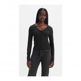 тениска,дамски,тениски,levi´s,®,muse,long,sleeve,t,shirt,black,(black,caviar,0001)