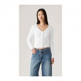 тениска,дамски,тениски,levi´s,®,muse,long,sleeve,t,shirt,neutrals,white,+,0000,(white)