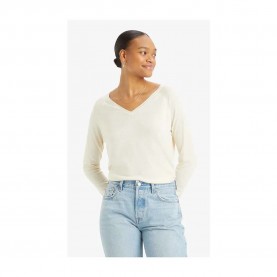 блуза,дамски,пуловери,дамски,плетени,дрехи,levi's®,petal,v,neck,sweater,white