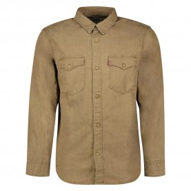 риза,с,дълъг,ръкав,мъжки,ризи,levi's®,relaxed,fit,western,long,sleeve,shirt,brown