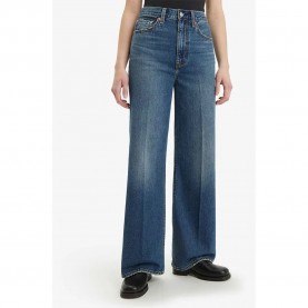 дънки,дамски,панталони,levi´s,®,ribcage,wide,leg,jeans,dark,indigo,worn,in,(blue)