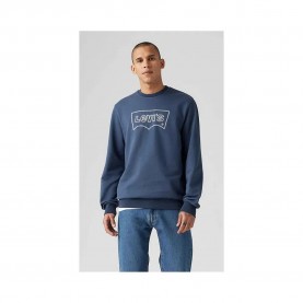 блуза,мъжки,пуловери,levi's®,standard,graphic,sweatshirt,blue