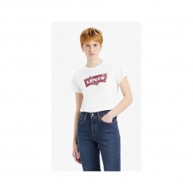 тениска,дамски,тениски,levi´s,®,the,perfect,short,sleeve,t,shirt,white,emme,patchwork,bw,(white)