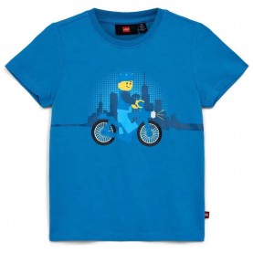 Тениска Lego wear Tano short sleeve T-shirt - Blue (Middle Blue 1) тениска,мъжки,тениски,дамски,тениски,lego,wear,tano,short,sleeve,t,shirt,blue,(middle,blue,1)