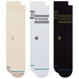 чорапи,мъжки,чорапи,stance,basic,crew,socks,multicolor,(oatmeal)
