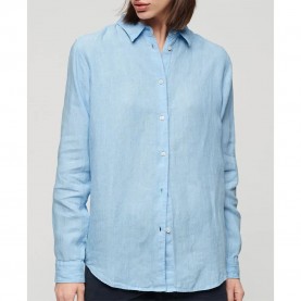 риза,с,дълъг,ръкав,дамски,блузи,дамски,ризи,superdry,casual,linen,boyfriend,long,sleeve,shirt,seafoam,blue,(blue)