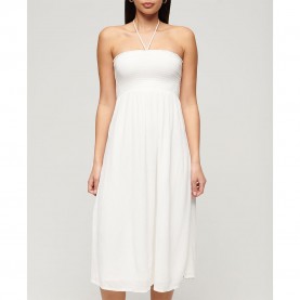рокля,дамски,поли,и,рокли,superdry,smocked,midi,beach,long,dress,white
