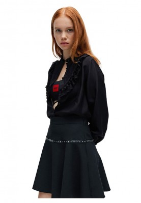дамски,блузи,дамски,ризи,hugo,erallia,10255217,blouse,black