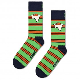 чорапи,мъжки,чорапи,happy,socks,egg,on,stripe,crew,socks,multicolor,(green)