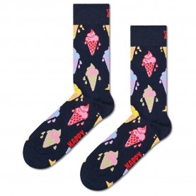 чорапи,мъжки,чорапи,happy,socks,ice,cream,crew,socks,navy,(blue)