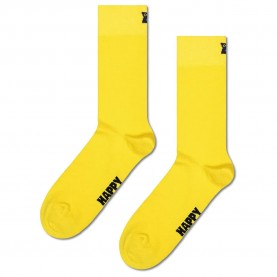 чорапи,мъжки,чорапи,happy,socks,solid,crew,socks,yellow