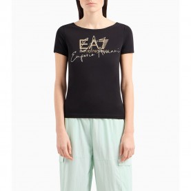 тениска,дамски,тениски,ea7,emporio,armani,3dtt26,tjfkz,short,sleeve,t,shirt,black