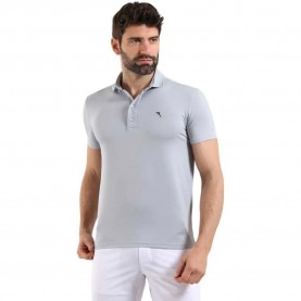 Chervo Adepto short sleeve polo - Grey (Dark Grey) мъжки,блузи,с,яка,chervo,adepto,short,sleeve,polo,grey,(dark,grey)