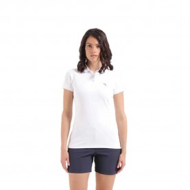 Chervo Altalena Woman Short Sleeve Polo - White (A14) дамски,блузи,с,яка,chervo,altalena,woman,short,sleeve,polo,white,(a14)