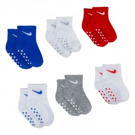 Чорапи Nike Gripper socks 6 pairs - Multicolor (Game Royal) чорапи,мъжки,чорапи,дамски,чорапи,nike,gripper,socks,6,pairs,multicolor,(game,royal)