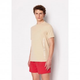 тениска,мъжки,тениски,armani,exchange,3dztha,zjgez,short,sleeve,t,shirt,beige