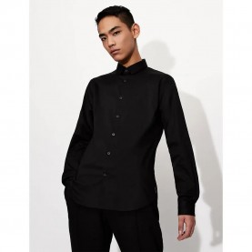 риза,с,дълъг,ръкав,мъжки,ризи,armani,exchange,8nzc31,zn28z,long,sleeve,shirt,black,(black)