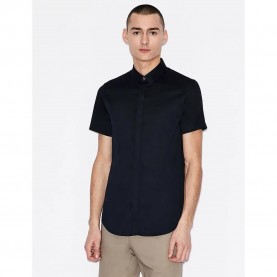 риза,с,къс,ръкав,мъжки,ризи,armani,exchange,8nzcbf,zn10z,short,sleeve,shirt,navy,(blue)