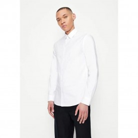 риза,с,дълъг,ръкав,мъжки,ризи,armani,exchange,8nzcgb,z8anz,long,sleeve,shirt,white