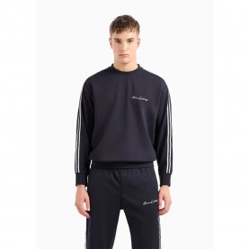 блуза,мъжки,пуловери,armani,exchange,8nzmsg,z9n1z,sweatshirt,navy,(black)