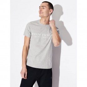 тениска,мъжки,тениски,armani,exchange,8nzt72,z8h4z,short,sleeve,v,neck,t,shirt,grey