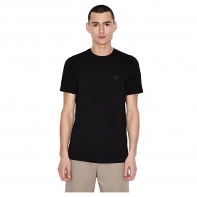 тениска,мъжки,тениски,armani,exchange,8nzt84,z8m9z,short,sleeve,v,neck,t,shirt,black