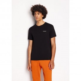 тениска,мъжки,тениски,armani,exchange,8nzt91,z8h4z,short,sleeve,v,neck,t,shirt,black