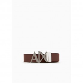 колан,колани,armani,exchange,951017,cc505,leather,belt,brown