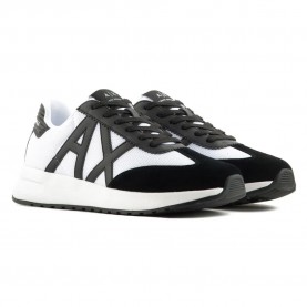 маратонки,мъжки,маратонки,armani,exchange,xux071,xv527,trainers,opticalwhite,black,black,(grey)