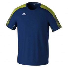 тениска,мъжки,тениски,erima,evo,star,short,sleeve,t,shirt,new,navy,lime,(blue)