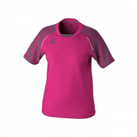 тениска,дамски,тениски,erima,evo,star,short,sleeve,t,shirt,pink,glo,slate,grey,(pink)