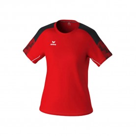тениска,дамски,тениски,erima,evo,star,short,sleeve,t,shirt,red,black,(red)