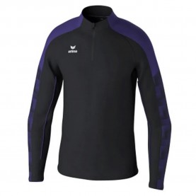 юношеска,блуза,детски,блузи,erima,evo,star,training,junior,half,zip,sweatshirt,black,ultra,violet,(black)