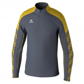 юношеска,блуза,детски,блузи,erima,evo,star,training,junior,half,zip,sweatshirt,slate,grey,yellow,(grey)