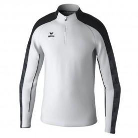 юношеска,блуза,детски,блузи,erima,evo,star,training,junior,half,zip,sweatshirt,white,black,(white)