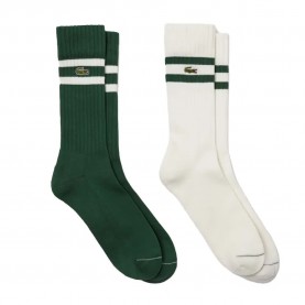 Чорапи Lacoste RA6842 socks - Multicolor (Green / Flour) чорапи,мъжки,чорапи,дамски,чорапи,lacoste,ra6842,socks,multicolor,(green,flour)