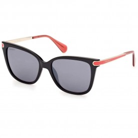 слънчеви,очила,слънчеви,очила,max&co,mo0100,woman,sunglasses,shiny,black,smoke,mirror,(black)