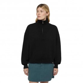 блуза,дамски,пуловери,дамски,плетени,дрехи,dickies,east,helena,half,zip,sweater,black