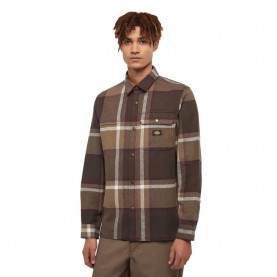 риза,с,дълъг,ръкав,мъжки,ризи,dickies,nimmons,long,sleeve,shirt,brown