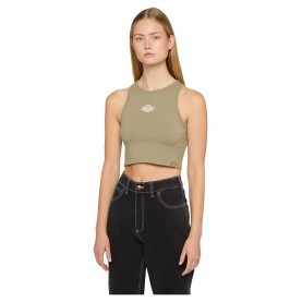 потник,дамски,топове,dickies,powers,vest,sleeveless,top,green,(imperial,green)