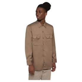 риза,с,дълъг,ръкав,мъжки,ризи,dickies,rec,work,long,sleeve,shirt,brown